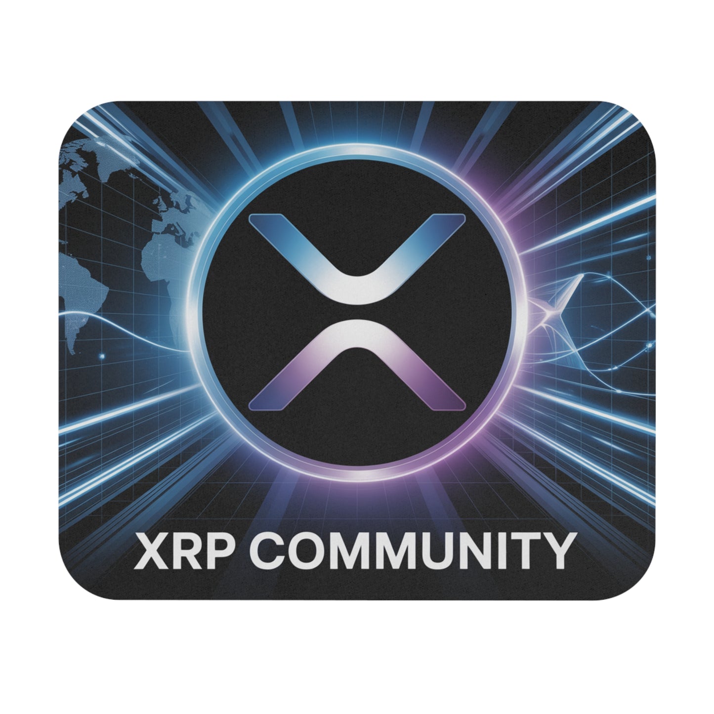 XRP Community Mouse Pad | Gaming Desk Accessory | Crypto Lover Gift | Office Decor | Tech Enthusiast Essential | Computer Accessory