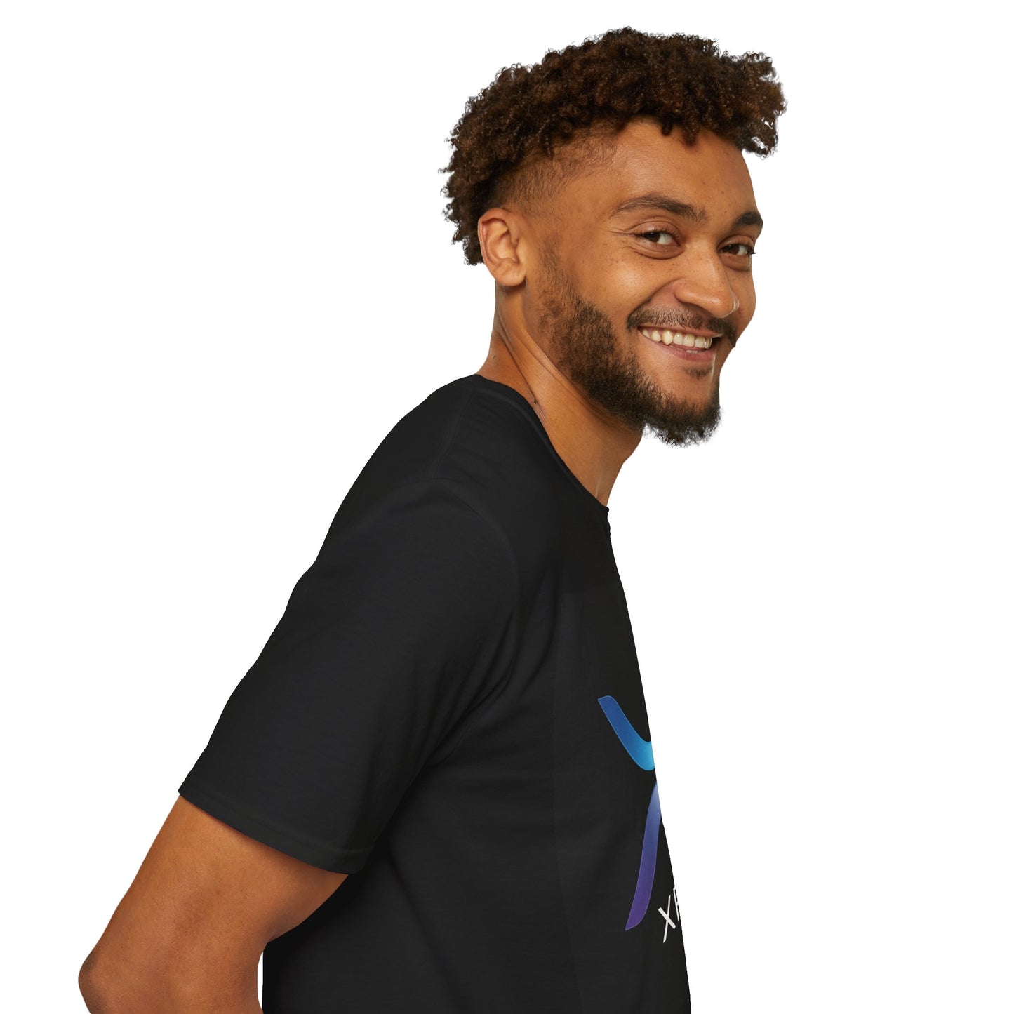 Ripple XRP Unisex Softstyle T-Shirt, Cryptocurrency Apparel, Tech Enthusiast Gift, Digital Currency Fashion, Blockchain T-Shirt