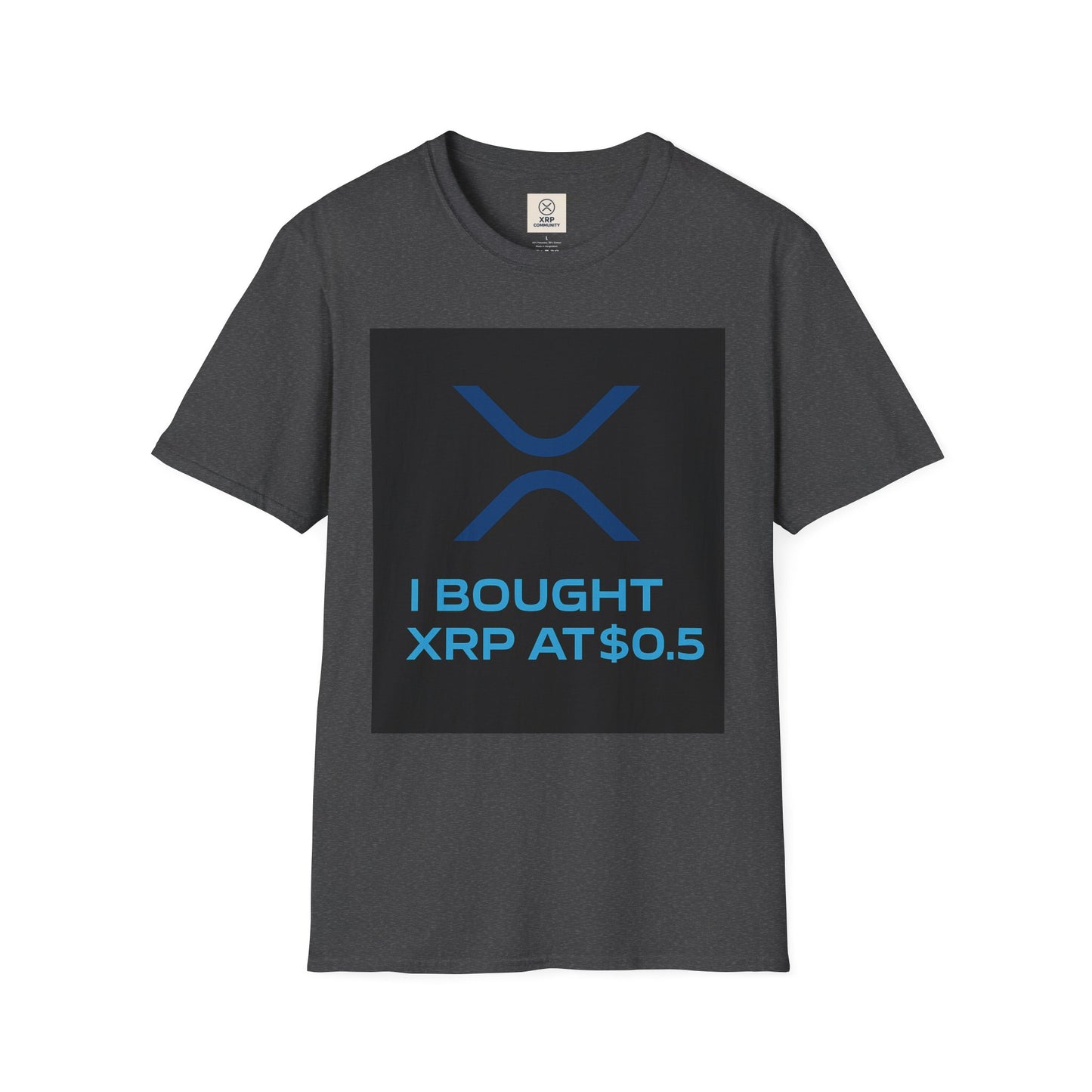 XRP Crypto Enthusiast T-Shirt, Unisex Cryptocurrency Tee, Funny Bitcoin Gift, Trendy Digital Currency Shirt, XRP Holders Apparel